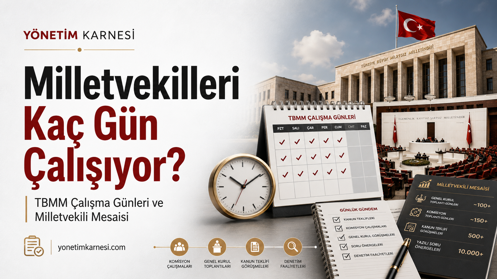 Milletvekilleri Kaç Gün Çalışıyor?